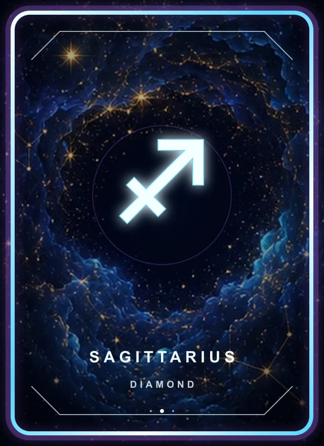 射手座 Sagittarius 星座卡面